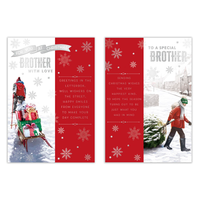 Poppyhill 12 Pack Cards C50 Christmas Brother