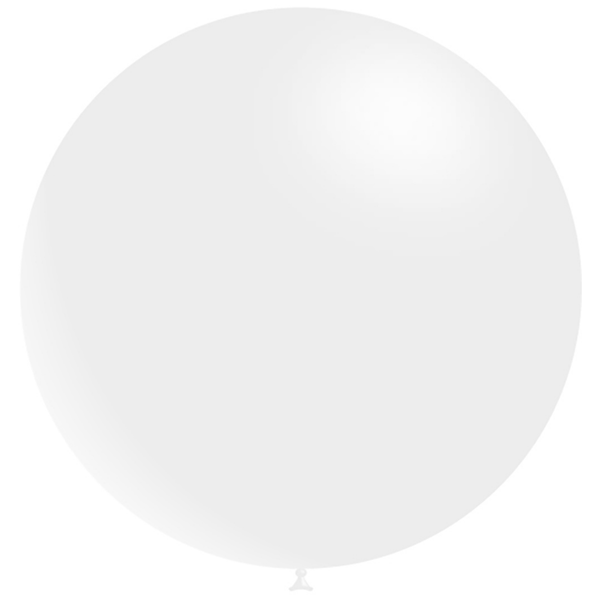 Decotex Fashion White 36" Latex Balloons 2pk