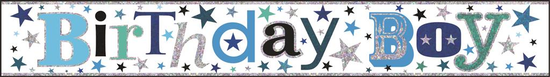 Simon Elvin Banner Birthday Boy 9ft