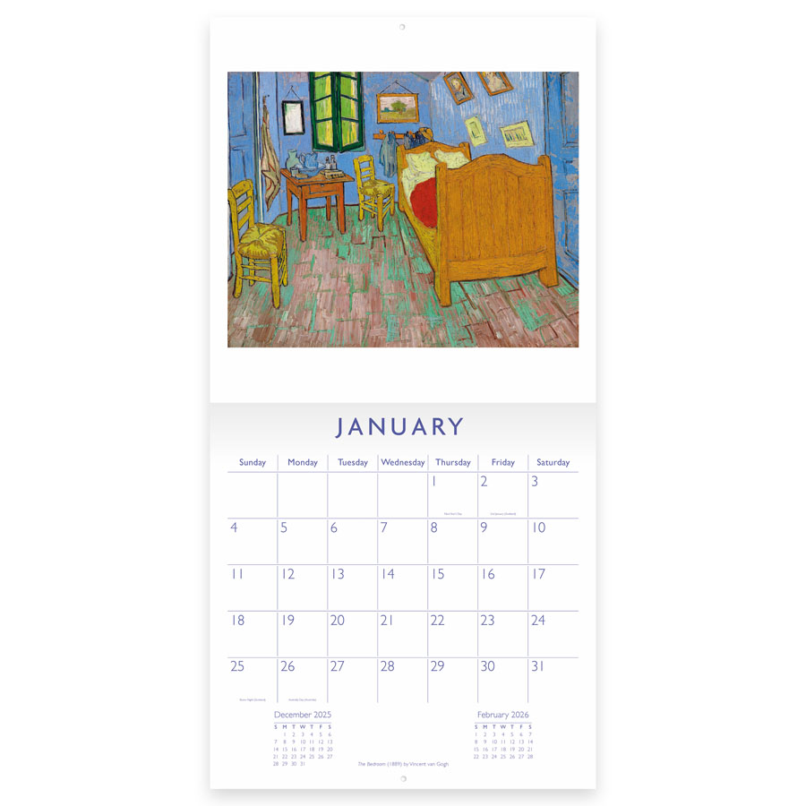 Robert Frederick Calendar Fine Art Large