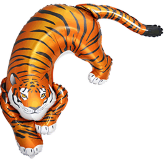 Wild Tiger 42" Large Shape Foil Balloon