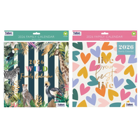 Organiser Calendar Animals & Quotes 2027 12pk