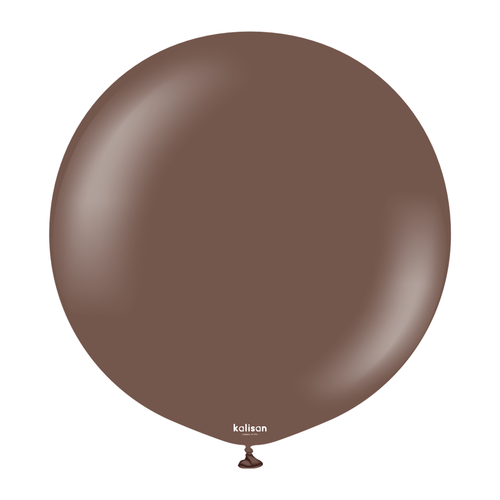 Kalisan Standard Chocolate Brown 24" Latex 2pk