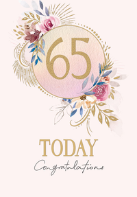 Regal C90 Birthday Age 65 6pk