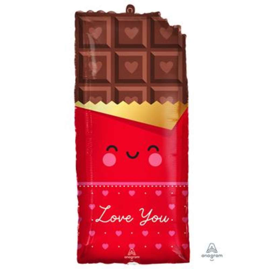 Foil Balloon Supershape Chocolate Love 28