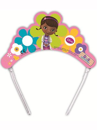 Unique 6 Pack Party Hat Tiaras Doc McStuffins