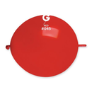 Gemar 50 Pack Latex Balloons Glink Red 13