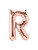 Northstar Foil Balloon Rose Gold 16" Letter R