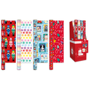 Rollwrap Christmas Novelty 4m 50pk