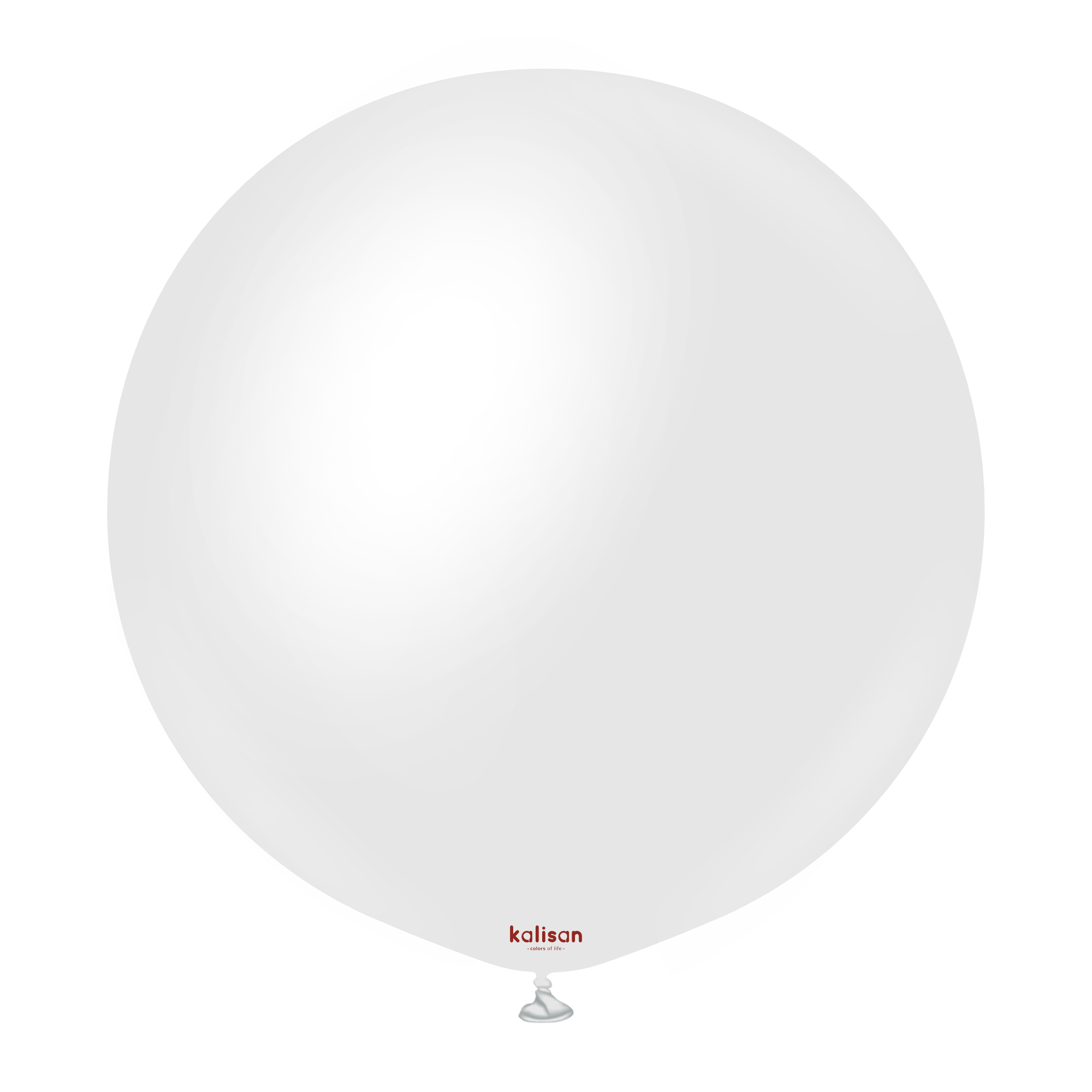 Kalisan Opaque Satin White 36" Latex Balloons 2pk