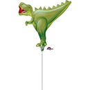 Anagram Foil Balloon T-Rex (Loose) 14"