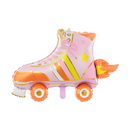 Pink Rocket Roller Skate 29" Large Foil Balloon