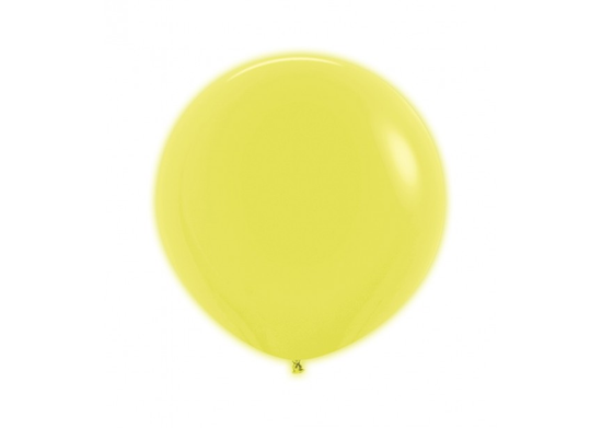 Sempertex 3 Pack Latex Balloons Neon Yellow 24