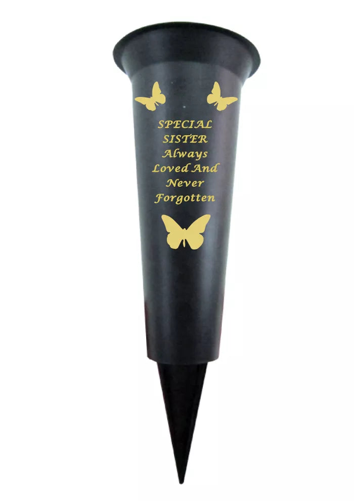David Fischoff Spike Vase Sister keepsake with detailed design, featuring unique spiked pattern and elegant craftsmanship.