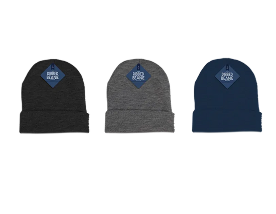 Gem Imports 12 Pack Ribbed Beanie With Tag Men's
