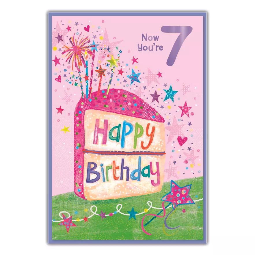 Simon Elvin C50 Birthday Age 7 6pk