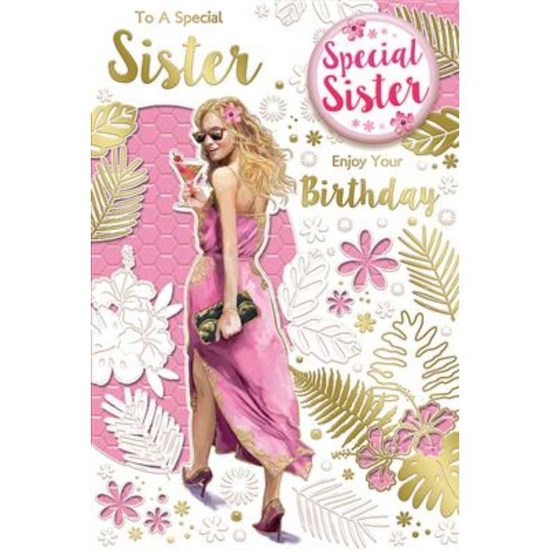 Xpress Yourself C75 Birthday Sister 6pk