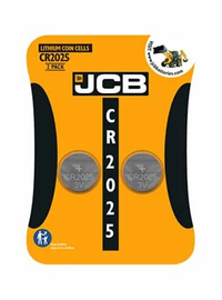 JCB 2 Pack Batteries CR2025
