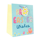 Tiger Feet Gift Bag Easter Text Medium 6pk