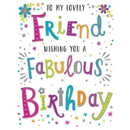 Regal 6 Pack Cards C50 Everyday Birthday Friend