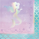 Iridescent Mermaid Lunch Napkin 16pk