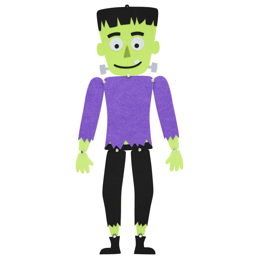 Felt Decoration Frankenstein 20x60cm