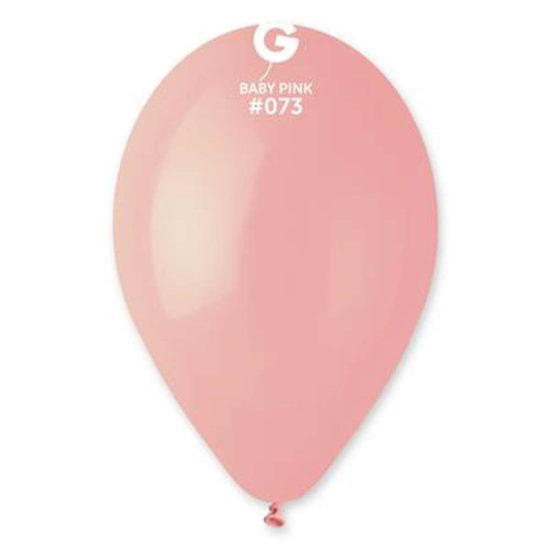 Gemar Standard Baby Pink 13" Latex Balloons 50pk