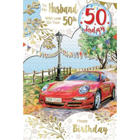 Xpress Yourself C75 Birthday Age 50 Husband 6pk