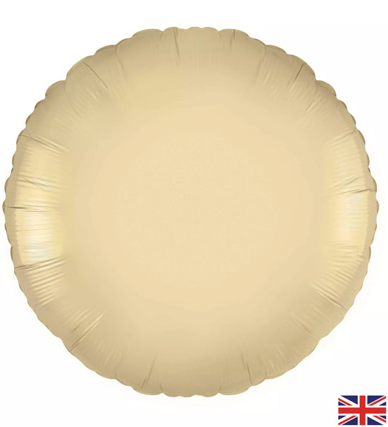 Oaktree Gold Silk Round 18" Foil Balloon