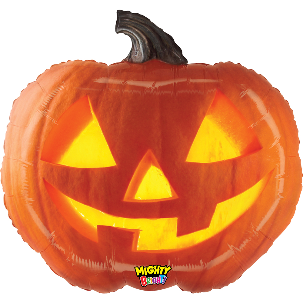 Grabo Foil Balloon Mighty Jack-O-Lantern 23"
