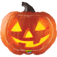 Grabo Foil Balloon Mighty Jack-O-Lantern 23"