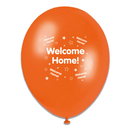 6 x 8pk Latex Balloons Welcome Home
