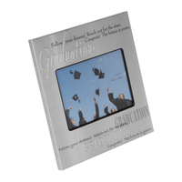 Widdop Photo Frame Graduation Satin Embossed 6x4