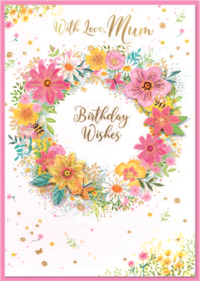 Isabel's Garden 6 Pack Cards C50 Birthday Mum