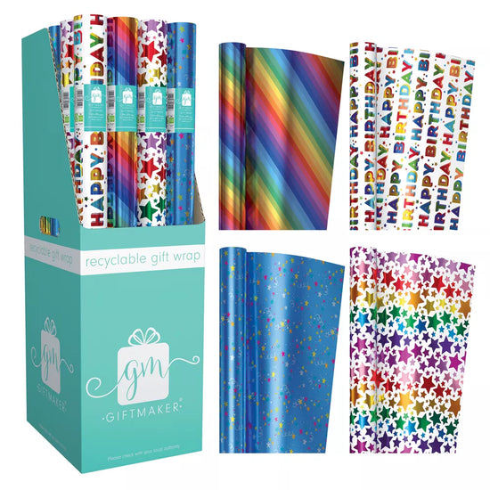 Rollwrap Bright Foil 1.5M 36pk