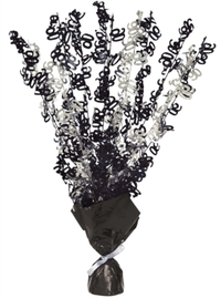 Unique Glitz Centrepiece Age 90 Black