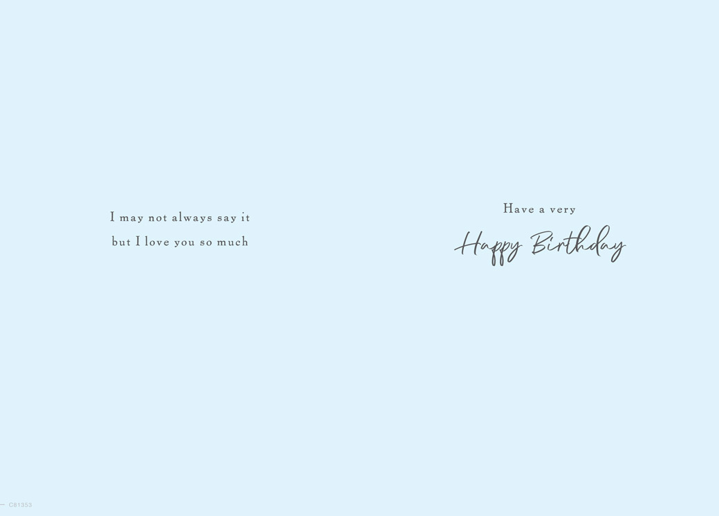 Regal 6 Pack Cards 9x6 Birthday Husband