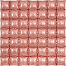 Oaktree Foil Balloon Rose Gold Waffle 36"