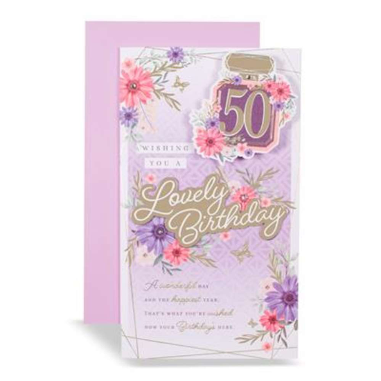 Excellence C75 Birthday Age 50 6pk