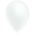 50 Latex Balloons 11" Decotex Pro Metallic White