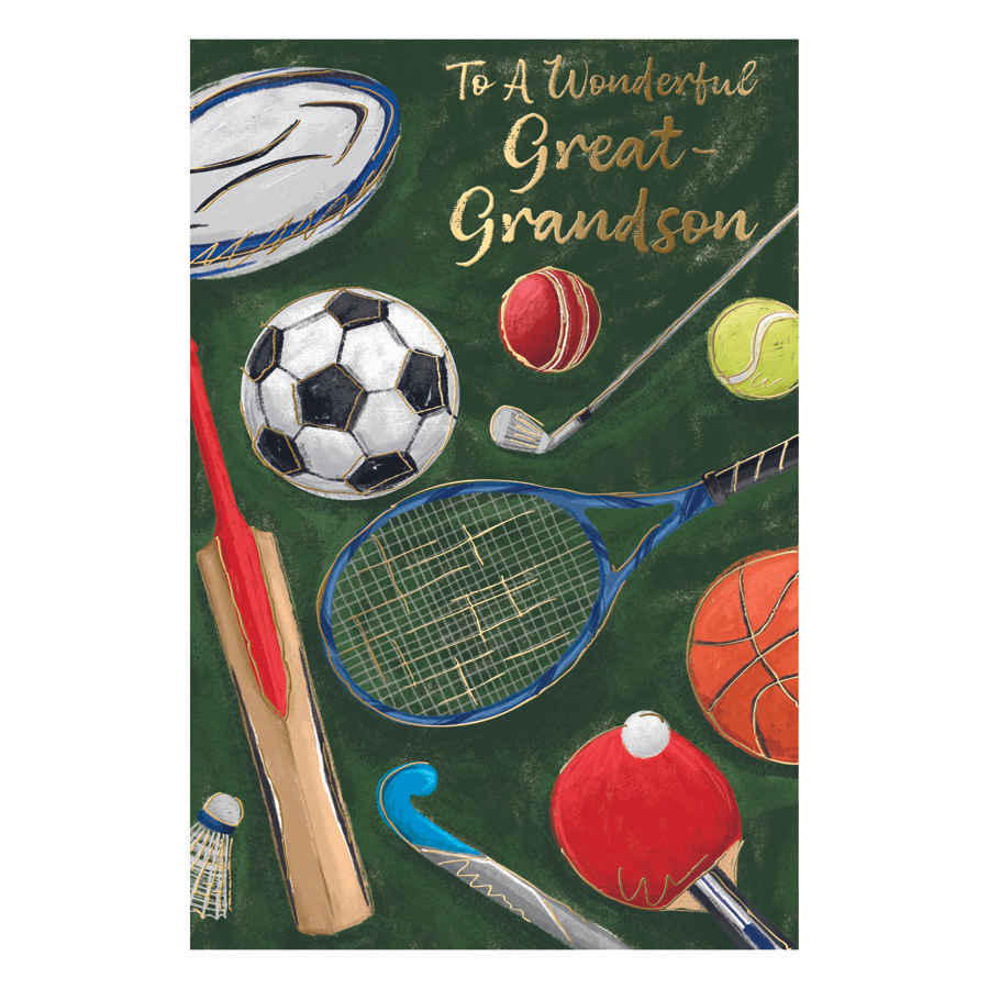 Prelude 6 Pack Cards C75 Birthday Great-Grandson