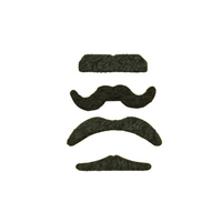 Unique 4 Pack Party Favours Mustaches