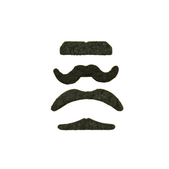 Unique 4 Pack Party Favours Mustaches