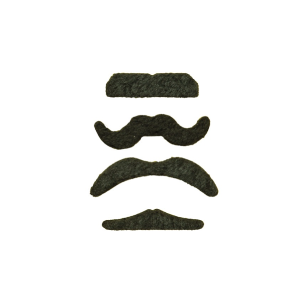 Unique 4 Pack Party Favours Mustaches
