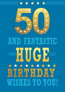 Simon Elvin C50 Birthday Age 50 6pk