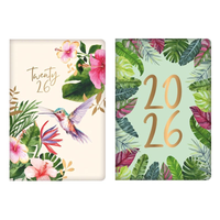 Diary Organiser A5 DAP Tropical 2027 6pk