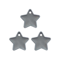 Sear 25 Pack Balloon Weight Star Silver 40g