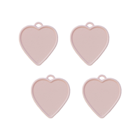 Sear 100 Pack Balloon Weights Pastel Pink Heart 8g