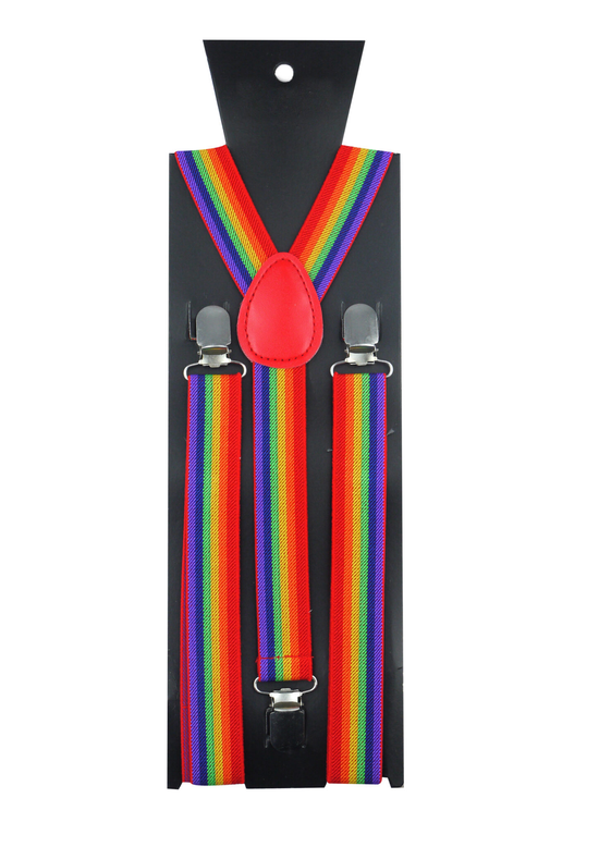 Henbrandt Pride Braces Rainbow 12x1.4x34cm