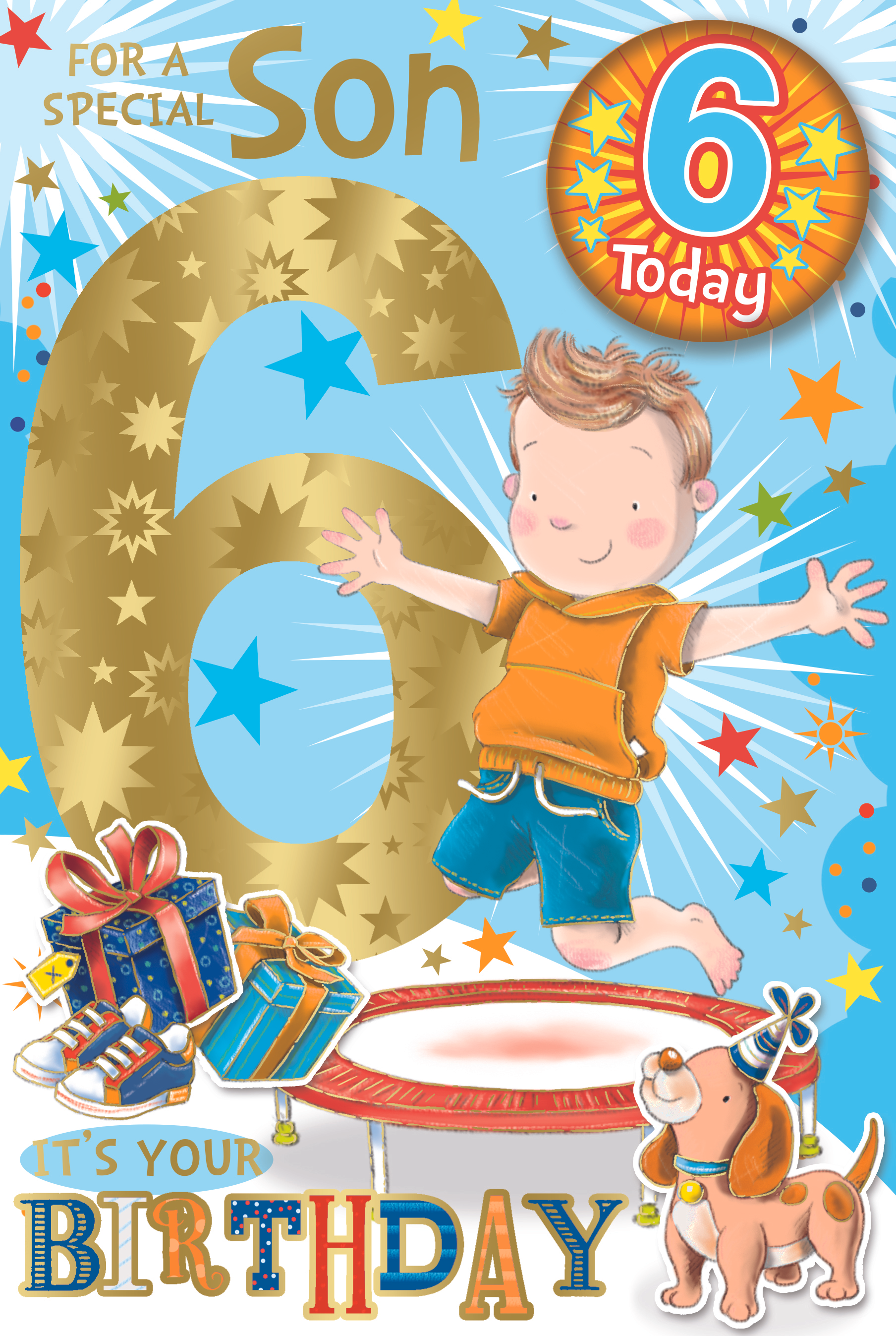 Xpress Yourself 6 Pack Cards C75 Son Age 6